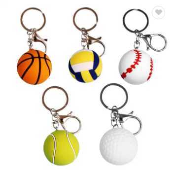 Sport Ball Keychain